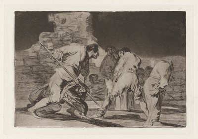 Disparate furioso (Furious Folly), znany również jako Hizonos dios y maravillamos nos (It Is Amazing and We Were Made by God, z serii Los disparates (Los proverbios) autorstwa Francisco de Goya