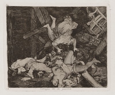 Ravages of War, płyta 30 z The Disasters of War autorstwa Francisco de Goya