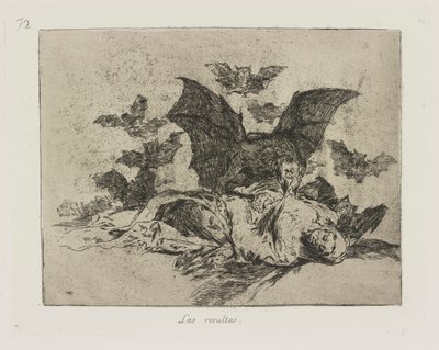 Wyniki. (Konsekwencje), pl. 72 z cyklu Katastrofy wojny autorstwa Francisco de Goya