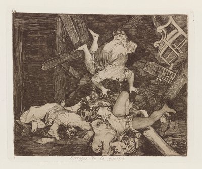 Katastrofy wojny autorstwa Francisco de Goya