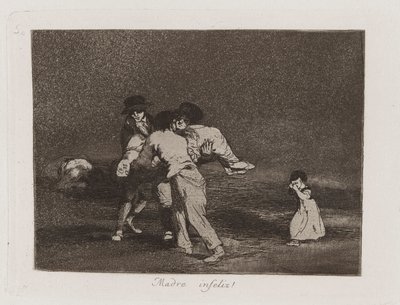 Nieszczęśliwa matka! (Nieszczęśliwa matka!), Płyta 50 z filmu Katastrofy wojny autorstwa Francisco de Goya