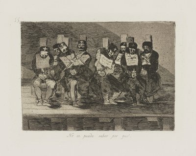 Nie możesz zrozumieć dlaczego? (Można autorstwa Francisco de Goya