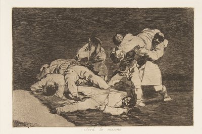 Tablica 21 z The Disasters of War Los Desastres de la Guerra: It w..., 1810 opublikowany 1863. autorstwa Francisco de Goya