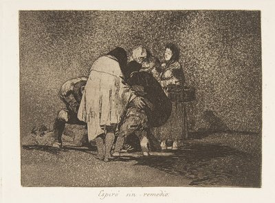 Tablica 53 z The Disasters of War Los Desastres de la Guerra: Th..., 1811-12 opublikowana w 1863 r. autorstwa Francisco de Goya