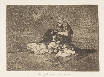 Tablica 59 z The Disasters of War Los Desastres de la Guerra: Wh..., 1811-12 opublikowana w 1863 r. autorstwa Francisco de Goya
