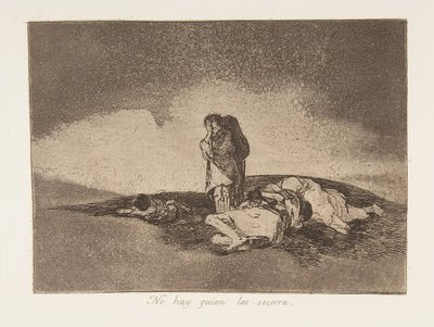 Tablica 60 z The Disasters of War Los Desastres de la Guerra: Th..., 1811-12 opublikowana w 1863 r. autorstwa Francisco de Goya