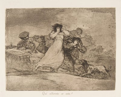 Tablica 65 z The Disasters of War Los Desastres de la Guerra..., po 1814-15 opublikowany 1863. autorstwa Francisco de Goya