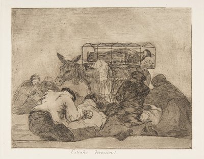 Tablica 66 z Katastrof wojny Los Desastres de la Guerra..., po 1814-15 wydana w 1863 r. autorstwa Francisco de Goya