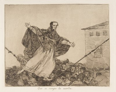 Tablica 77 z Katastrofy wojny Los Desastres de la Guerra..., po 1814-15 wydana w 1863 r. autorstwa Francisco de Goya