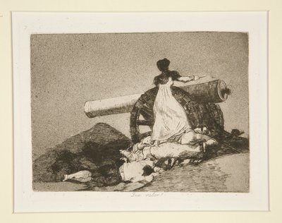 Co za wartość! (Jaka odwaga!), pl. 7 z filmu Katastrofy wojny autorstwa Francisco de Goya