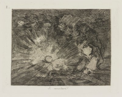 Si resucytować? (Czy zmartwychwstanie?), pl. 80 z cyklu Los desastres de la guerra (Klęski wojny) autorstwa Francisco de Goya