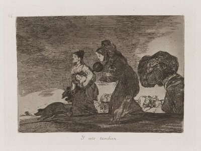 I to też (i to też), płyta 45 z filmu Katastrofy wojny autorstwa Francisco de Goya