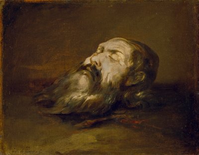 Ścięto głowę świętemu autorstwa Francisco Herrera the Elder