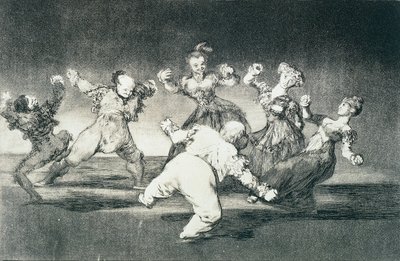 Disparate Alegre (Wesołe Szaleństwo) autorstwa Francisco de Goya
