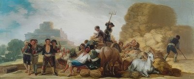 La Era o El Verano (Błoto czy lato). 1786 autorstwa Francisco de Goya