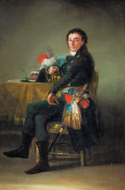 Ferdinand Guillemardet, francuski ambasador w Hiszpanii ... autorstwa Francisco Jose de (circle of) Goya y Lucientes