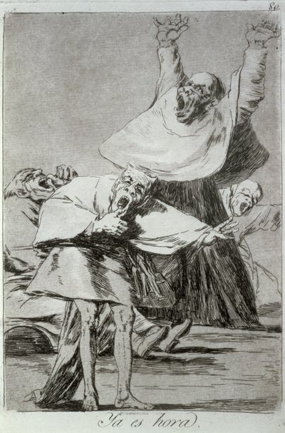 193-0082180 Już czas, płyta 80 „Los caprichos” autorstwa Francisco Jose de Goya y Lucientes