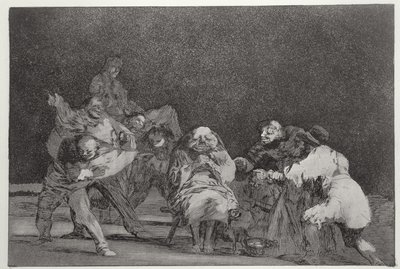 193-0082313 Lojalność, tablica 17 „Przysłów” autorstwa Francisco Jose de Goya y Lucientes