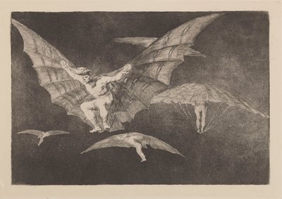 Sposób latania autorstwa Francisco Jose de Goya y Lucientes