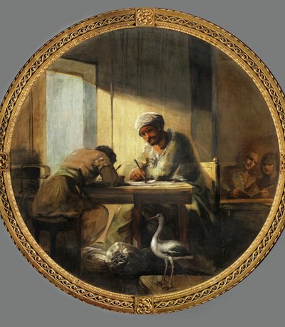 Alegoria handlu, namalowana dla pałacu ulubieńca królowej Manuela de Godoy ... (obraz na płótnie) autorstwa Francisco Jose de Goya y Lucientes