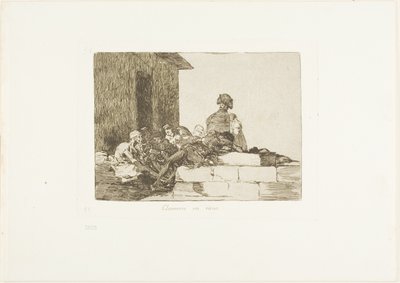 Odwołania są daremne, płyta 54 z The Disasters of War autorstwa Francisco Jose de Goya y Lucientes