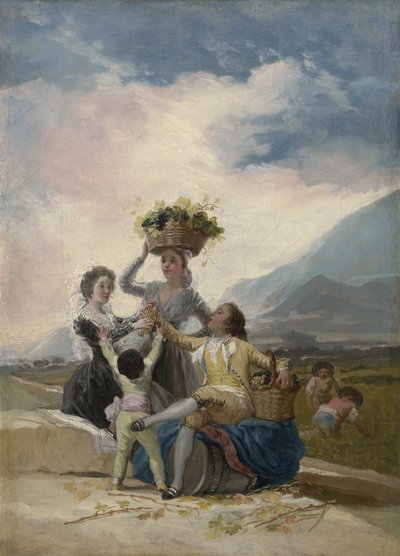 Jesień, 1786 autorstwa Francisco de Goya