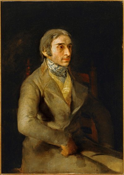 Don Manuel Silvela ... (obraz na płótnie) autorstwa Francisco Jose de Goya y Lucientes