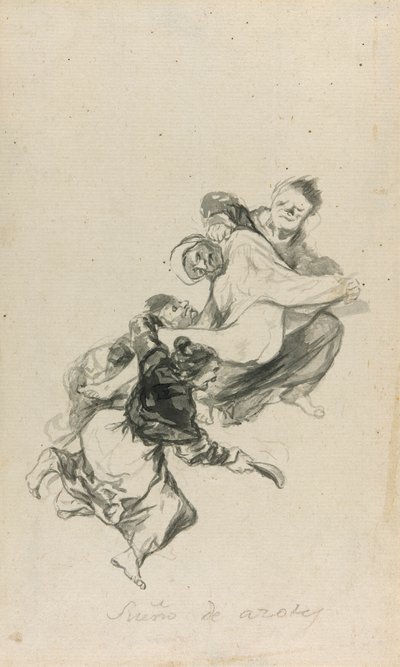 Sen o chłoście autorstwa Francisco Jose de Goya y Lucientes
