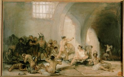 Zakład dla obłąkanych (obraz na płótnie) autorstwa Francisco Jose de Goya y Lucientes