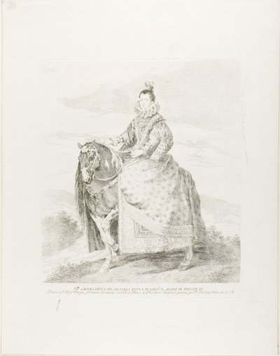 Małgorzata Austriacka autorstwa Francisco Jose de Goya y Lucientes