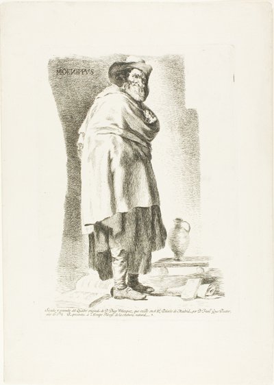 Menippu autorstwa Francisco Jose de Goya y Lucientes