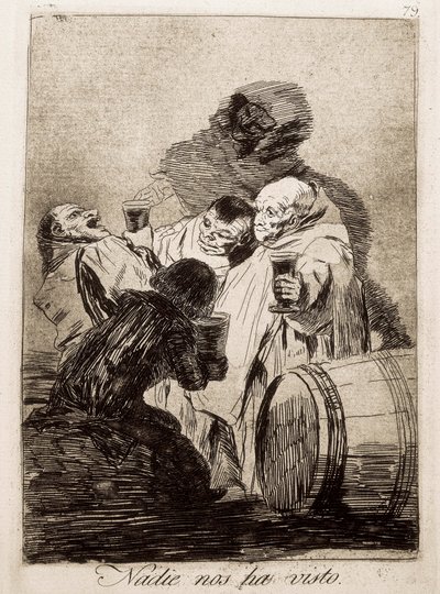 nikt nas nie widział autorstwa Francisco de Goya