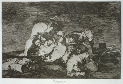 Ani oni, płyta 10 „Klęski wojny” autorstwa Francisco Jose de Goya y Lucientes