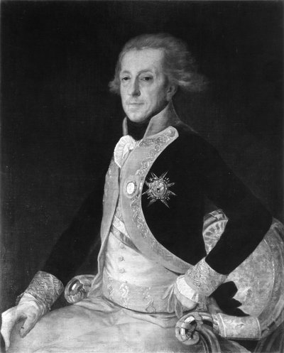 Portret generała Ricardosa autorstwa Francisco Jose de Goya y Lucientes