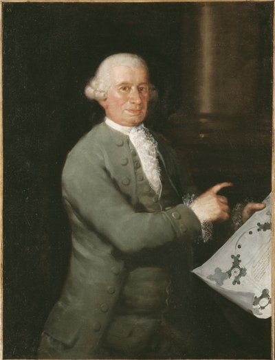 Portret architekta Ventury Rodrigueza (1717-1785), autorstwa Goya, Francisco, de (1746-1828). olej na płótnie autorstwa Francisco de Goya