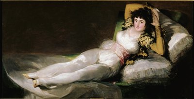 Ubrana Maja autorstwa Francisco Jose de Goya y Lucientes
