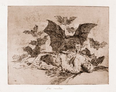 Katastrofy wojny: wyniki (akwaforta z rysunku przygotowawczego) autorstwa Francisco de Goya
