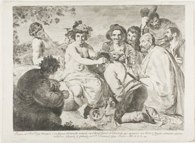 Pijacy autorstwa Francisco Jose de Goya y Lucientes