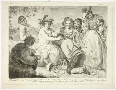 Pijacy autorstwa Francisco Jose de Goya y Lucientes