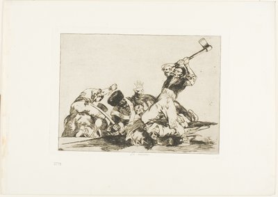 To samo, płyta trzecia z The Disasters of War autorstwa Francisco Jose de Goya y Lucientes