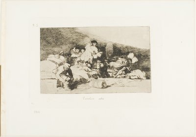 Te też, płyta 25 z The Disasters of War autorstwa Francisco Jose de Goya y Lucientes