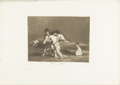 Nieszczęśliwa matka!, płyta 50 z filmu Klęski wojny autorstwa Francisco Jose de Goya y Lucientes