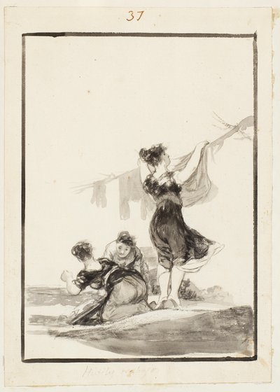 Przydatna praca autorstwa Francisco de Goya