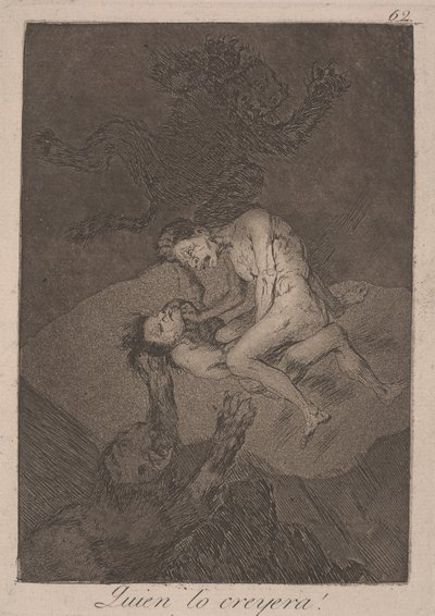 Kto by na to pomyślał! (Quien lo creyera!) autorstwa Francisco de Goya