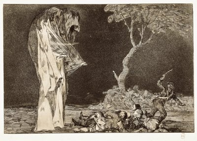 tablica 2 w ""Disparates"" autorstwa Francisco de Goya