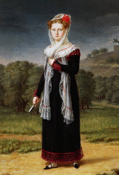 Portret Marii Luizy, księżnej Parmy (Wiedeń autorstwa Francisco Lacoma