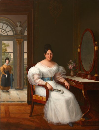 Carmen Moreno, Marquesa de las Marismas del Guadalquivir autorstwa Francisco Lacoma y Fontanet