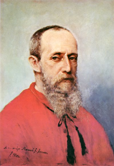 Autoportret Francisco Ollera autorstwa Francisco Manuel Oller