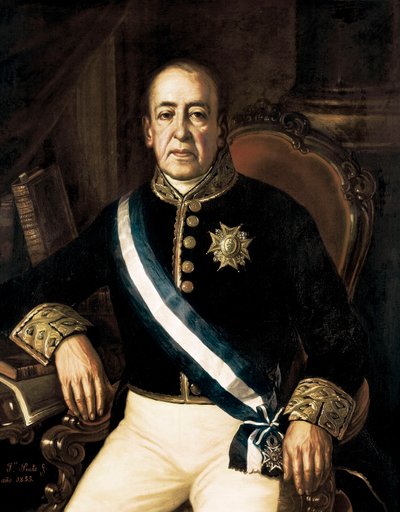Portret Don Jose Manuela de Vadillo autorstwa Francisco Prats y Velasco