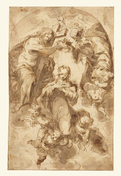 Koronacja Dziewicy autorstwa Francisco Ribalta